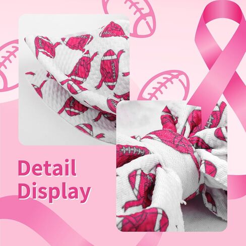YanJie 7’’ Baby Girl Bows Leopard Print Hot Pink Headbands for Girls Light Pink Bow Toddler Hair Accessories Newborn Infant Baby Hair Wrap in Saudi Arabia