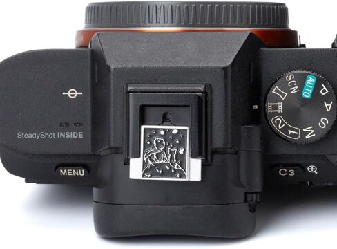 Gazing at The Starry Sky Camera Hot Shoe Cover for Sony A1 A7C A7CR A7CII A7R for Canon R RP Ra R1 R5II R6 R6II R7 (for Sony) in Saudi Arabia
