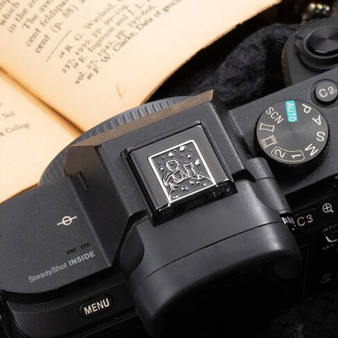 Gazing at The Starry Sky Camera Hot Shoe Cover for Sony A1 A7C A7CR A7CII A7R for Canon R RP Ra R1 R5II R6 R6II R7 (for Sony) in Saudi Arabia