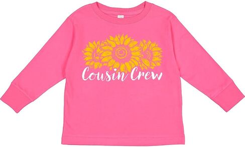 inktastic Cousin Crew Toddler Long Sleeve T-Shirt in Saudi Arabia