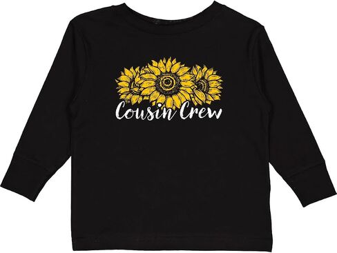 inktastic Cousin Crew Toddler Long Sleeve T-Shirt in Saudi Arabia