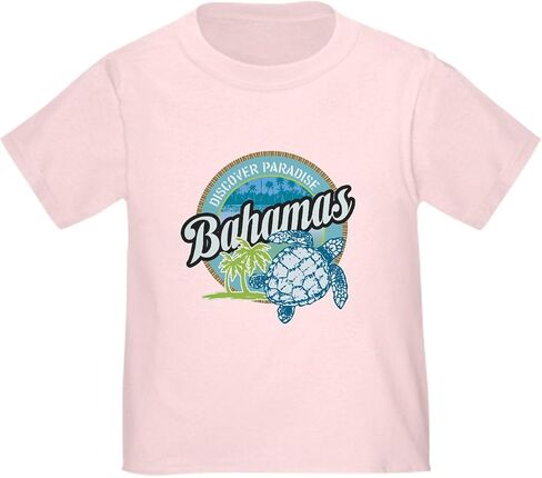 CafePress Bahamas Toddler T Shirt Cute Toddler Graphic Tee, 100% Cotton in Saudi Arabia