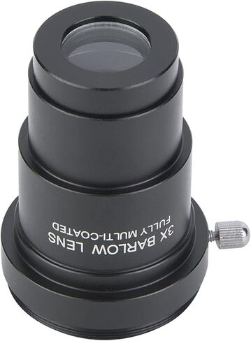 Zerodis 3X تلسكوبات بارلو عدسات بارلو عدسات معدنية لعلم الفلك مع M42x 0.75 مم كاميرا خيط متصلة مناسبة لعدسات التلسكوب الفلكي 3X عدسة ثلاثية in Kuwait