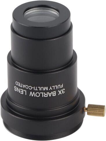 Zerodis 3X تلسكوبات بارلو عدسات بارلو عدسات معدنية لعلم الفلك مع M42x 0.75 مم كاميرا خيط متصلة مناسبة لعدسات التلسكوب الفلكي 3X عدسة ثلاثية in Kuwait
