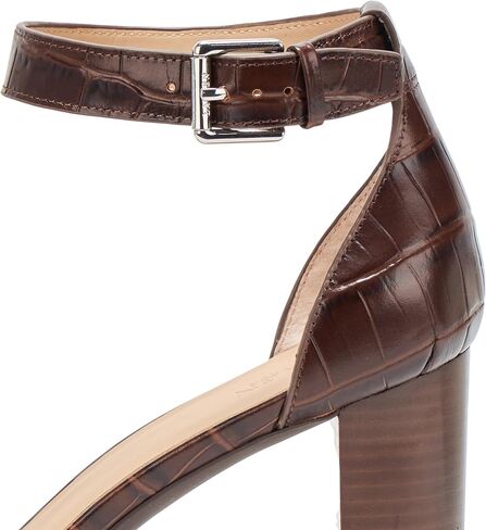 Lauren Ralph Lauren Women's Sylvia Zebra-Print-Trim Embossed Sandal Heeled in Saudi Arabia