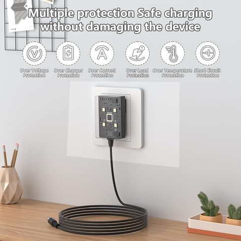 شاحن سريع 24 فولت متوافق مع بطارية ليثيوم أيون Snow Joe&Sun Joe 24 فولت، 24VCHRG-QC iON+ شاحن لموديلات بطاريات سلسلة iBAT24 و24VBAT، iBAT24-LT، iBAT24-XR، 24VBAT-LTE، محول تيار متردد 24VBAT-XR in Kuwait