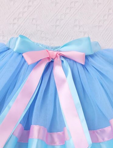 Toddler Girl Birthday Party Outfit Long Sleeve Tutu Dog Ears Hair Clips Set Photo Shoot 12 Months - 6T in Saudi Arabia