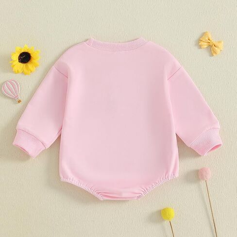 Toddler Baby Girl Sister Matching Outfit Little Sister Romper Bodysuit Big Sister Sweatshirt Pullover Top in Saudi Arabia