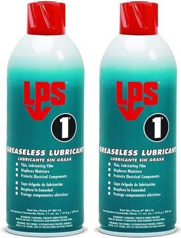 (2 Pack) - LPS No.1 Greaseless Lubricant and Moisture Displacing Spray - 00116 - 11Oz Cans in Saudi Arabia