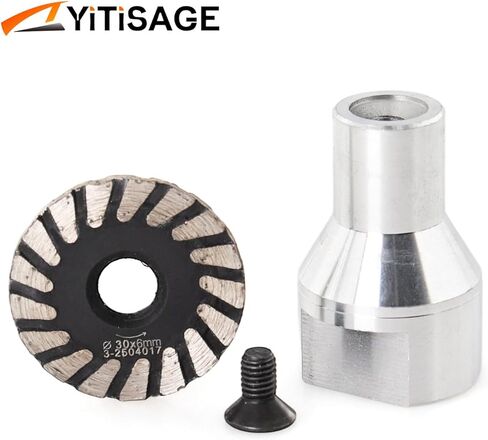 شفرات منشار نقش صغيرة من Diamond Turbo مع شفة قابلة للإزالة 5/8-11 قرص قطع لنحت حجر الجرانيت والرخام الخرساني (50 مم) in Kuwait