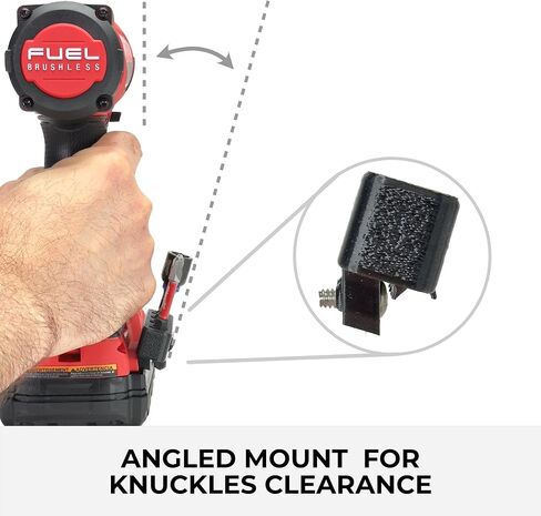 Magnetic Bit Holder for Milwaukee M18 Fuel Impact Driver and Drill- Drill accessories (Black, Milwaukee M18) in Saudi Arabia