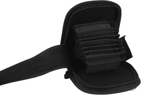 KIMISS 9 Slot Nylon Filter Bag Pouch With Shoulder Strap Camera Accessory For Filters And Lens Adapters in Saudi Arabia