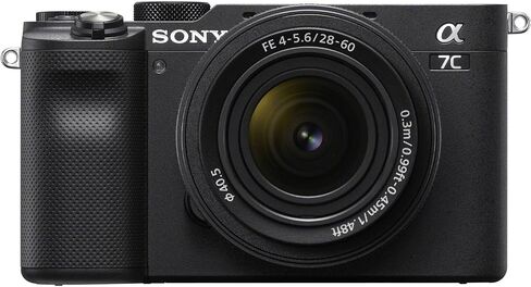 Sony a7C Mirrorless Camera with Sony FE 28-60mm f/4-5.6 Lens + 64 GB Memory + Spider Tripod + Case + Card Reader + Battery Charger + More (24pc Bundle) (Renewed) in Saudi Arabia