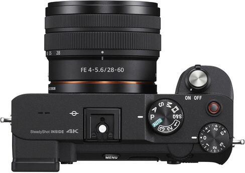 Sony a7C Mirrorless Camera with Sony FE 28-60mm f/4-5.6 Lens + 64 GB Memory + Spider Tripod + Case + Card Reader + Battery Charger + More (24pc Bundle) (Renewed) in Saudi Arabia