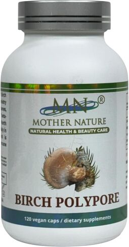 Birch Polypore Supplement (1000mg) - 120 Capsules in Saudi Arabia