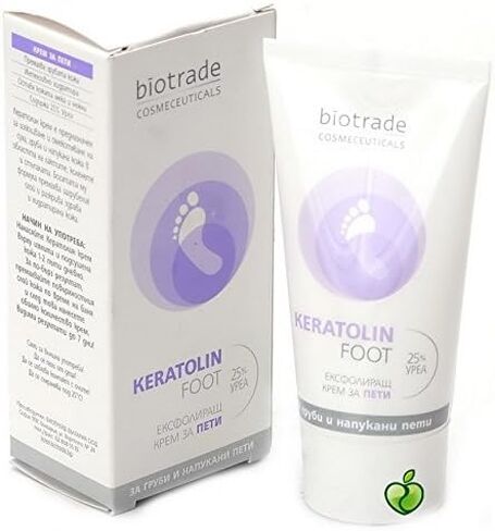 Biotrade Keratolin Foot Soft Heel Cream Urea 25% 50ml Budding Youth in Saudi Arabia
