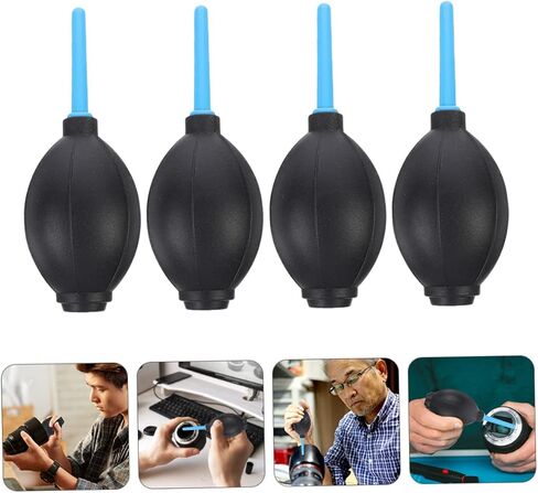 4pcs Portable Dust Cleaner Blower for Digital Camera Sensor Lens Filter with Pin Valve Nozzle Lightweight Air Pump for Precise Debris Removal and Safe Equipment Cleaning in Saudi Arabia