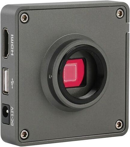 300X 180X أحادي العين الصناعية مختبر المكبر الإلكتروني 37MP HDMI USB فيديو مجهر مجموعة كاميرا ل PCB لحام ساعة عملة (300x) in Kuwait