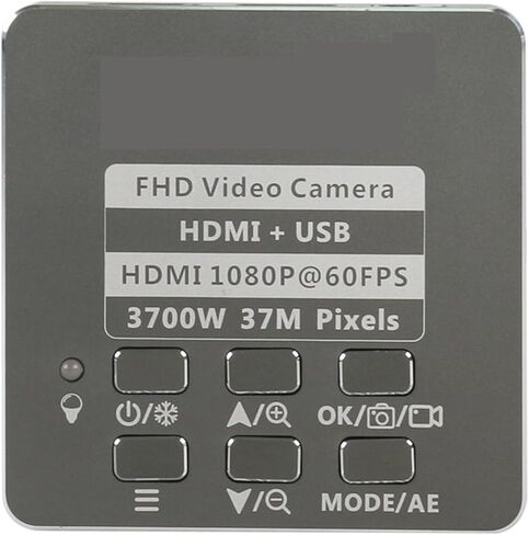 300X 180X أحادي العين الصناعية مختبر المكبر الإلكتروني 37MP HDMI USB فيديو مجهر مجموعة كاميرا ل PCB لحام ساعة عملة (300x) in Kuwait