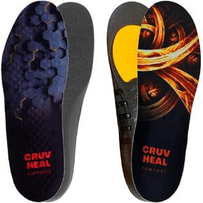 Cruvheal Work Comfort and Max Comfort Men Insoles