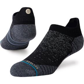 Stance Run Wool Tab St Socks Black