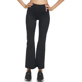 Tommy Hilfiger Women's Compression Flare Bottom Reflective Global Stripe Legging in Kuwait