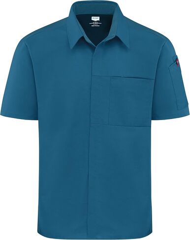 Red Kap Men's Airflow Cook Shirt with Oilblok in Saudi Arabia