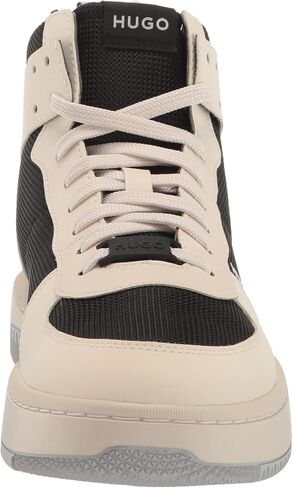 HUGO Men's Chunky High Top Leather Sneakers in Saudi Arabia