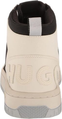 HUGO Men's Chunky High Top Leather Sneakers in Saudi Arabia