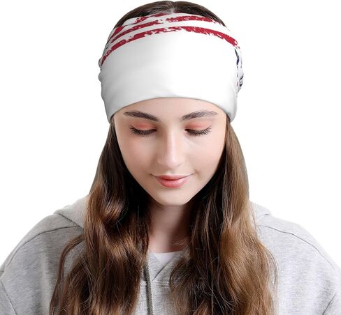 ASYG Chicago Slouchy Beanie Cap Knit Hat Chicago Flag Beanie Winter Hats Cap Flag Slouchy Hat in Kuwait