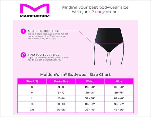 ملابس داخلية نسائية من Maidenform M ناعمة بدون خياطة، سراويل قصيرة لرفع الغنائم، تنعيم خفيف الوزن in Saudi Arabia