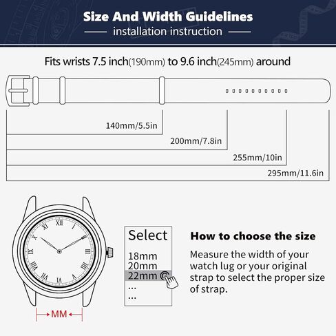 سوار ساعة بديل مزدوج الجوانب من الجلد الناعم سريع الفك مقاس 12 و14 و16 و18 و19 و20 و21 و22 و24 ملم in Kuwait