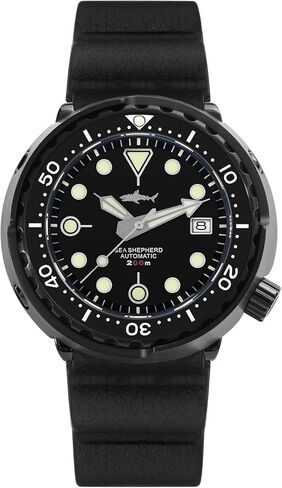 ساعات تكتيكية FROG Heimdallr للرجال، NH35A أوتوماتيكية 200 متر غواص ساعات كريستال ياقوتي للرجال ساعة يد مضيئة ذاتية اللف، قرص 47 ملم in Kuwait