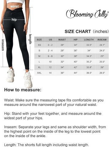 Blooming Jelly Women's Workout Leggings Thermal Warm High Waisted Tummy Control Athletic Gym Yoga Pants with Pocket in Saudi Arabia