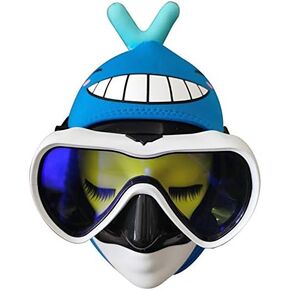 BRLUCKY Wetsuit Hood Whale 3mm Neoprene Scuba Diving Hood for Men Women Youth Scuba Head Cover Dive Cap Surfing Thermal Hood for Kayaking Snorkeling Swimming Sailing Canoeing Water Sports