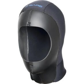 BARE 9MM Elastek Dry Hood | Wear with drysuit | Made with Full Stretch ELASTEK Neoprene Material | Great for Scuba Diving in Cold Water | Comfortable