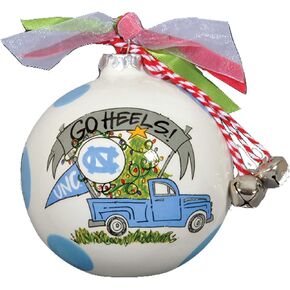 North Carolina Tar Heels Magnolia Lane Go Heels Truck Ceramic Ornament