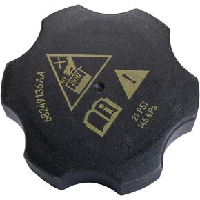 Rldym Engine Coolant Reservoir Recovery Cap 68249136AA for Jeep Grand Cherokee, Chrysler 68442532AA 68096261AA