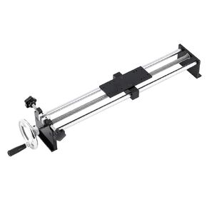 BAOSHISHAN Push Pull Force Test Stand Manual Test Stand Horizontal Spiral Type Stroke 420mm with 1 x HJJ-001 Clamp (APW Extended Version)