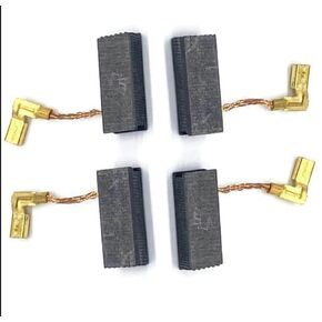 QINALO Set of 4 Carbon Motor Brushes (5X8X19mm) for Angle Grinder, Electric Hammer, Cutting Machine, Polishing Machine, and Hand Drill - A26 Replacement Parts