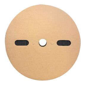 WindyNation 100 Feet (31 Meters) 3/8 inch, 3/8" I.D. Polyolefin 2:1 Black Heat Shrink Tubing