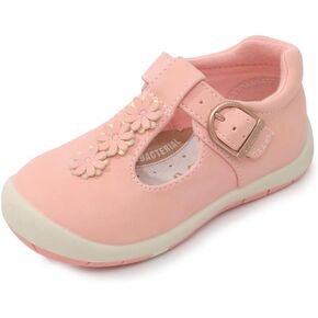COLLOKY Toddler Mary Jane Shoes - Little Girl Elegant Ballet Flats Perfect for Parties & School Events - Versatile Fashion Dress Wardrobe Essentials for Young Girls Everyday