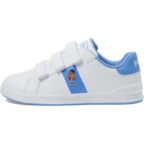 Polo Ralph Lauren Girl's Heritage Court II Bear EZ (Little Kid)