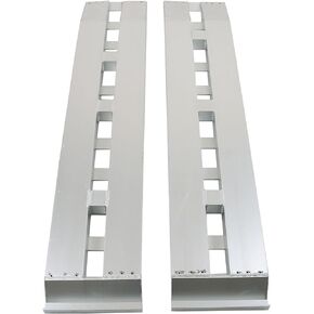 labwork 60 inch X 12 inch Aluminum Ramps Trailer Ramps 6000LBS Hook Ramp Attachment End
