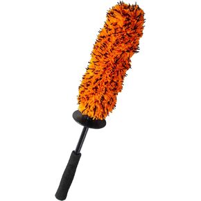 Suds Lab WB Microfiber Wheel Cleaning Brush - Multipurpose Rim and Wheel Microfiber Scrubber - Clean Hard to Reach Spots - 16" Total Length