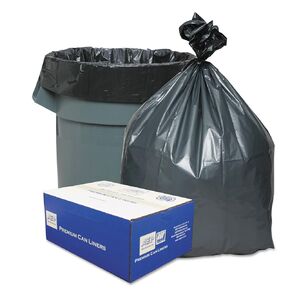 Berry PLA4770 Can Liner, Super Hexene Resin 56gal, 1.55 Mil, 43 x 48, 50/Carton