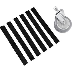 أشرطة تثبيت مقعد هوفر بورد NICOOTH أشرطة بديلة قابلة للتعديل لهوفر بورد سكوتر التوازن الذاتي، استبدال عجلة مطاطية هادئة لمرفق هوفر كارت (مستطيل) in Kuwait