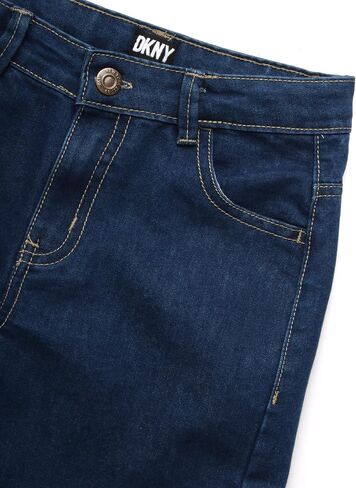 DKNY Boys' Shorts Set - 2 Piece Short Sleeve Button Down Shirt and Denim Jean Shorts - Summer Outfit for Toddler Boys (2T-7) in Saudi Arabia
