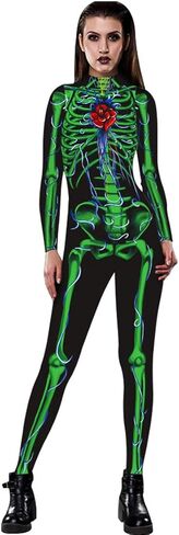 بذلة نسائية جديدة ذات هيكل عظمي من Carprinass لحفلات الهالوين in Kuwait