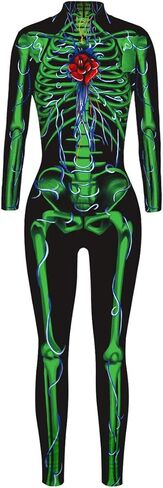 بذلة نسائية جديدة ذات هيكل عظمي من Carprinass لحفلات الهالوين in Kuwait